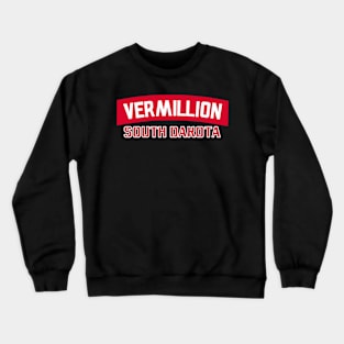 VERMILLION - South Dakota Crewneck Sweatshirt